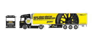 Herpa 961530 - H0 - DAF XG Kühlkoffer-Sattelzug Spedition Kalbitz